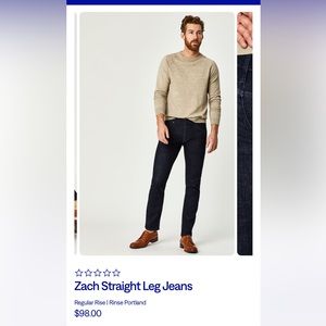 Mavi jeans, Zach straight leg 36/34